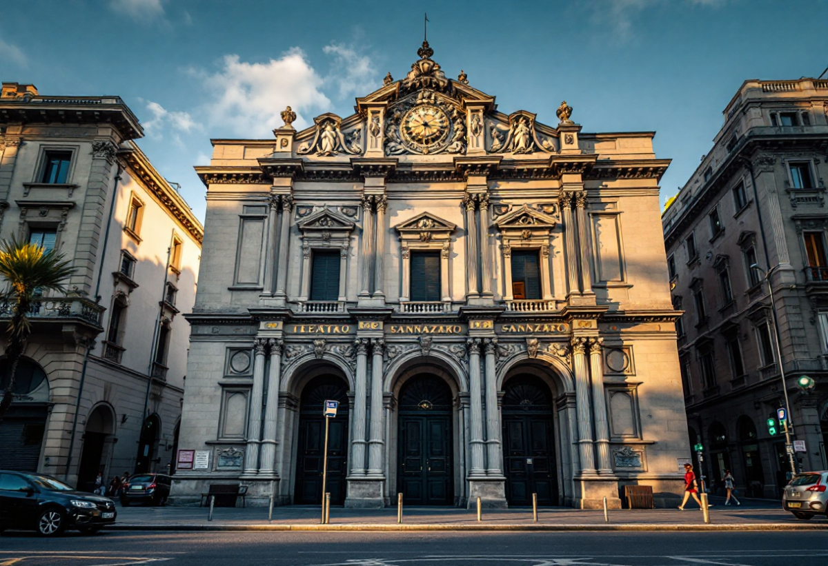 La presentazione del libro di Gennaro Sangiuliano al teatro Sannazaro di Napoli