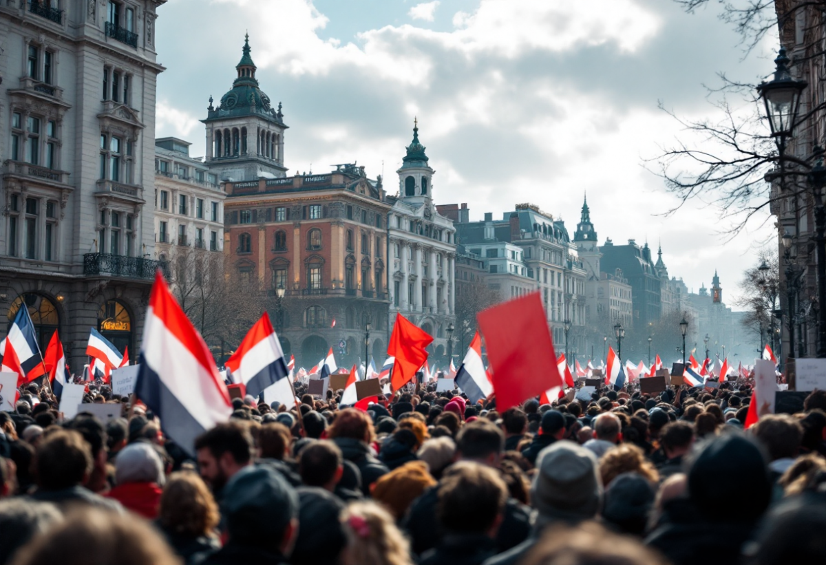 Aumento delle manifestazioni di protesta in Italia nel 2024