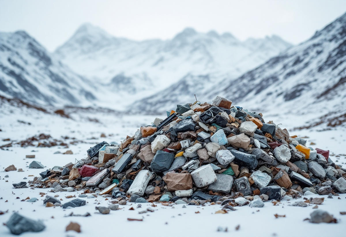 Roccaraso: il problema dei rifiuti dopo il weekend di turismo invernale