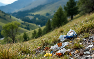 Vista panoramica di Roccaraso affollata da turisti