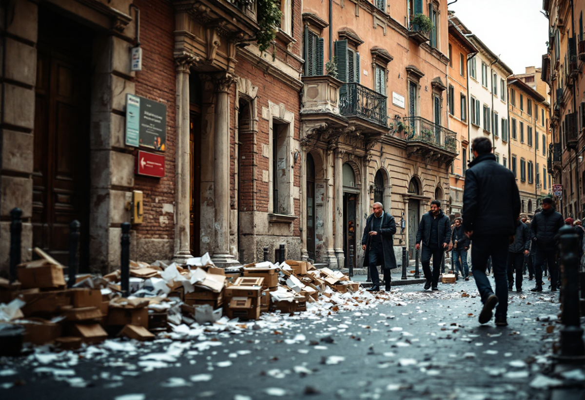 Scontri a Roma durante il presidio per Ramy: la tensione sale