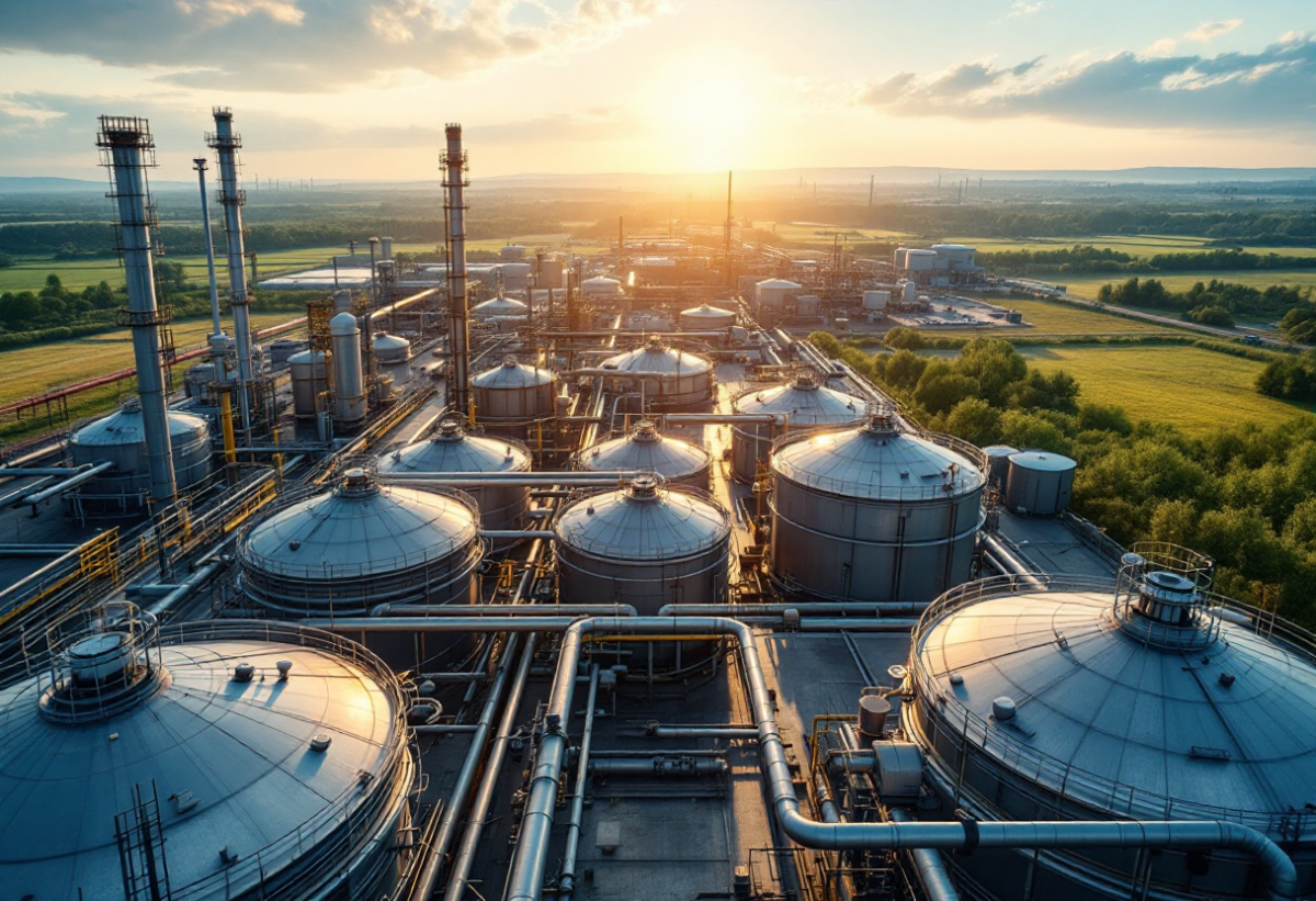 Scorte di gas in calo: l'Europa e l'Italia sotto pressione energetica