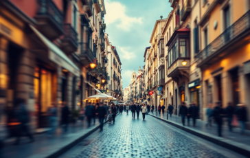 Forze dell'ordine a Napoli durante un'operazione di sicurezza