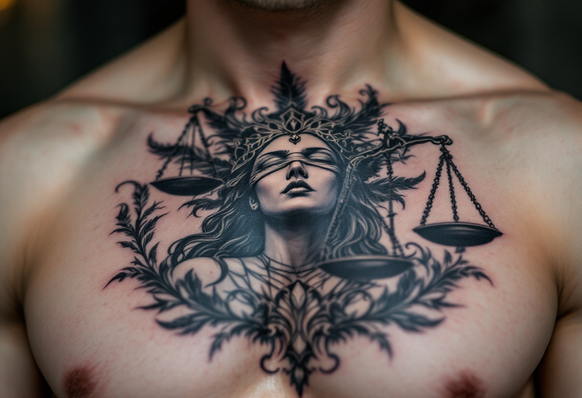 Lino Giuliano e la Dea Bendata: un tatuaggio che racconta una storia