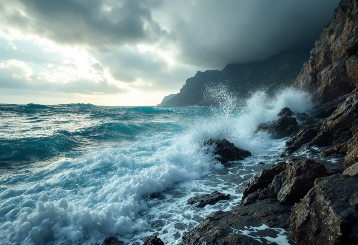 Capri isolata: tempesta di mare blocca i collegamenti