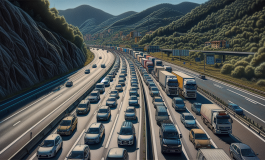 Code e cantieri sulle autostrade liguri in un giorno di traffico intenso