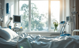 Uomo coraggioso dopo un trapianto di polmone a Capodanno