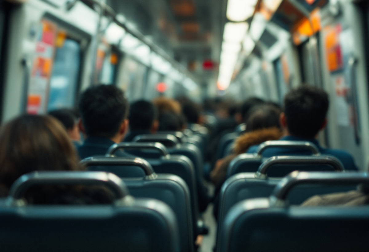 Panico nella metropolitana di Milano: borseggiatrici in fuga