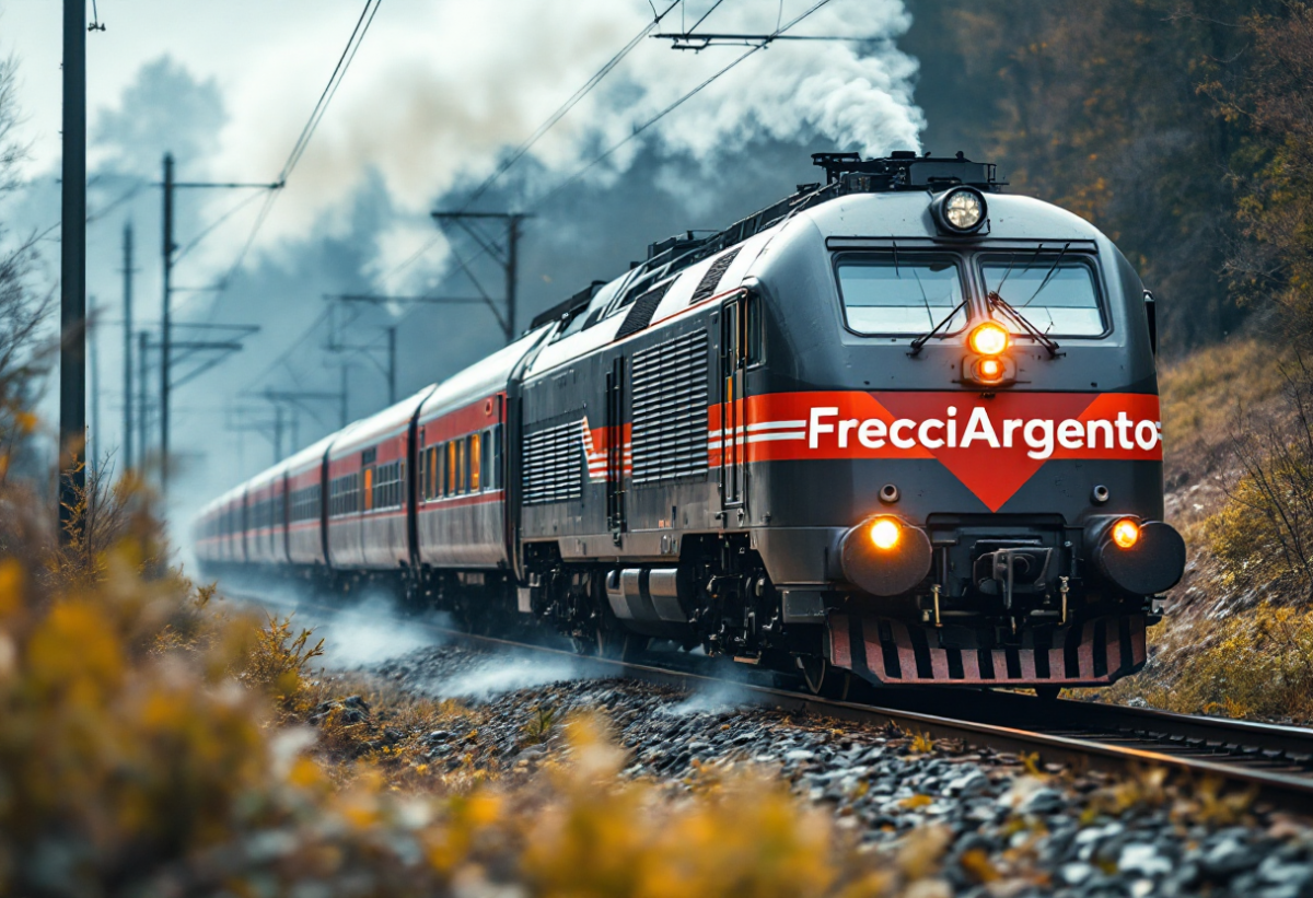 Incendio su un treno Frecciargento: evacuazione in sicurezza