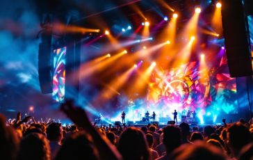 Fedez e Marco Masini durante un duetto emozionante