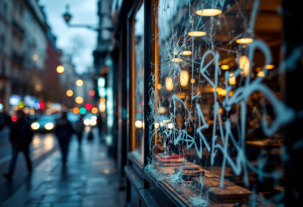 Vandalismo e furti a Milano: la protesta dei commercianti di Via Fara