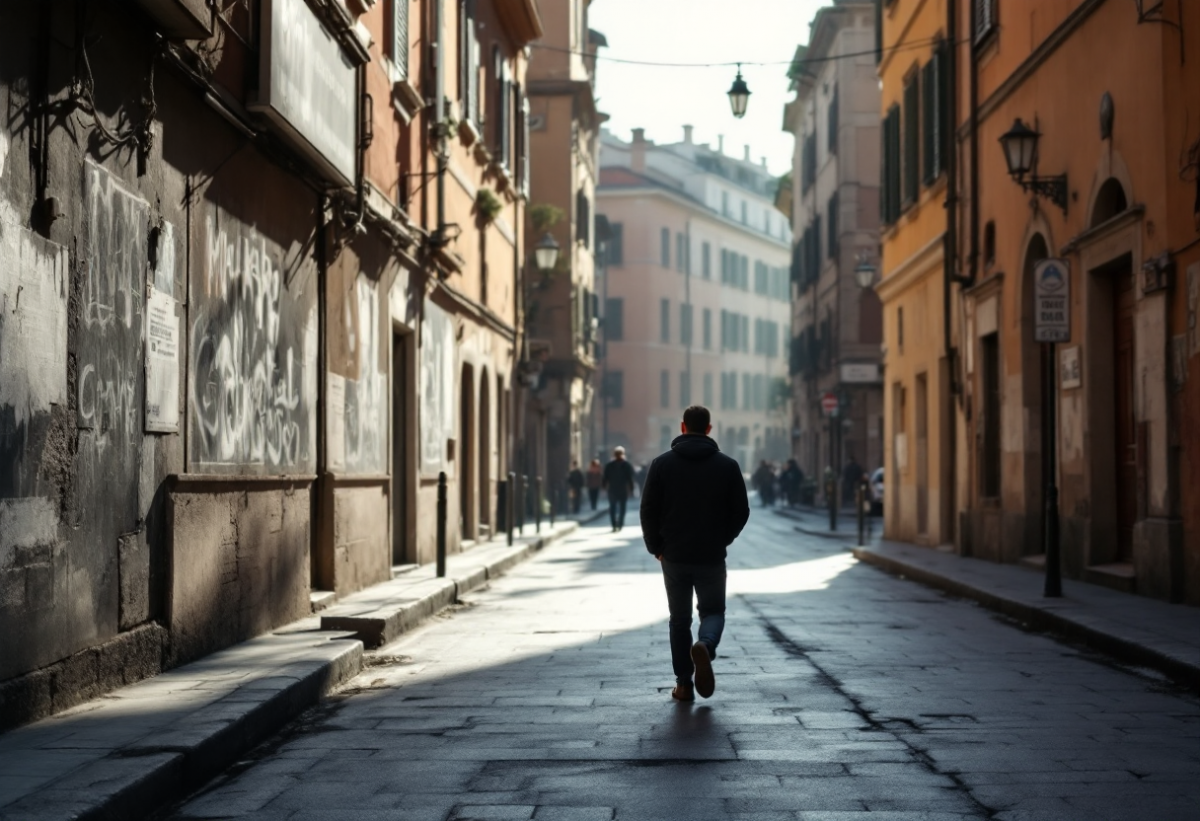 Vigilantes spara in aria per difendersi da rapinatori a Roma