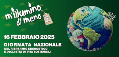 Int, adesione alla XXI edizione di 'M&rsquo;illumino di meno' di Rai Radio 2