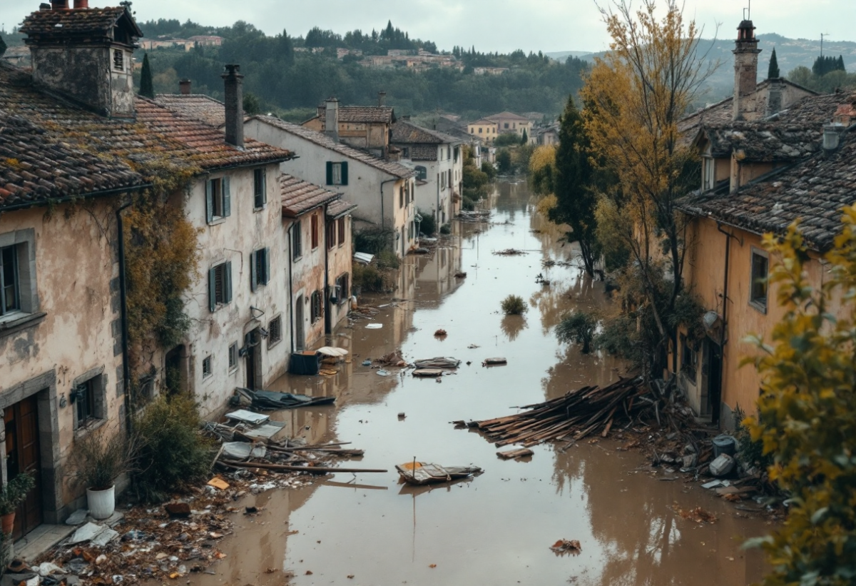 Alluvione in Toscana: la lotta contro il maltempo e le sue conseguenze