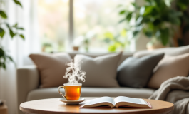 Bianca Guaccero durante l'intervista a Verissimo