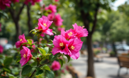 Bouganville dedicata a Chiara Jaconis a Napoli
