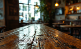 Interno di un locale storico con clienti di diverse età