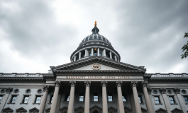 La Camera dei Deputati durante la votazione sulla mozione di sfiducia