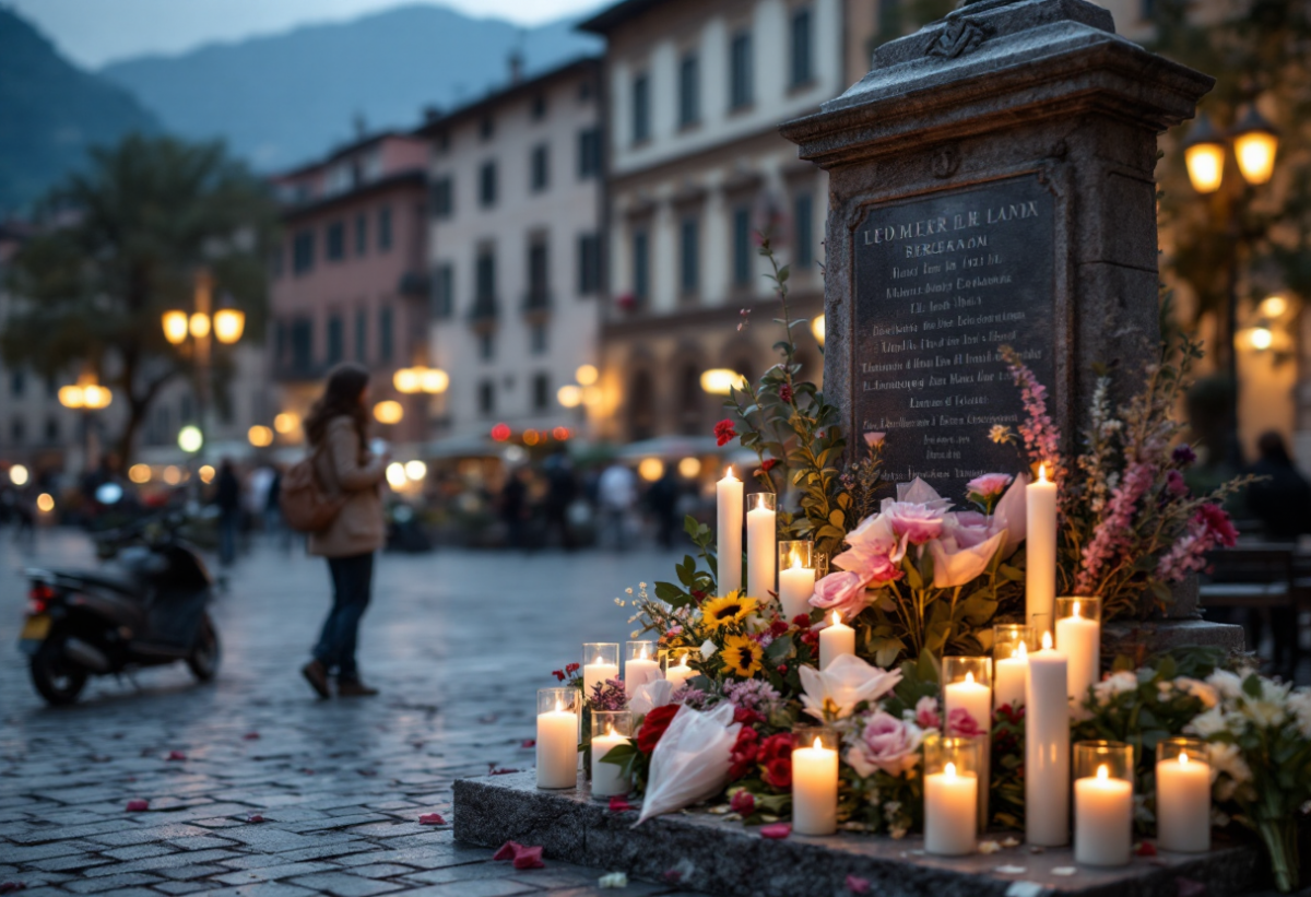 Bergamo ricorda le vittime del Covid con una cerimonia toccante