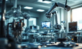 Intervento chirurgico robotico al fegato in un ospedale italiano