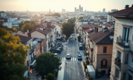 Poliziotti a Milano affrontano la crisi abitativa