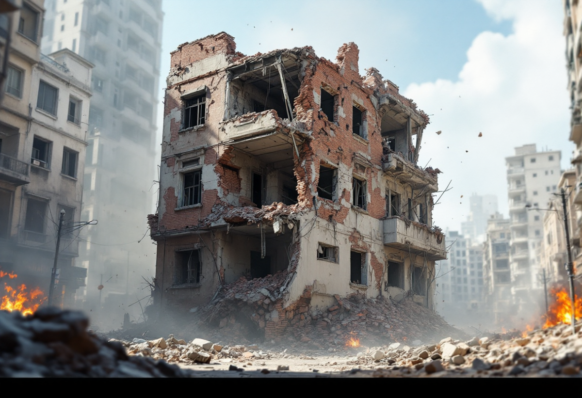 Esplosione a Roma: crolla palazzina nel quartiere Monteverde