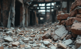 Crollo di una palazzina a Roma nel quartiere Monteverde