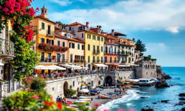 Elly Schlein durante la visita a Sestri Levante