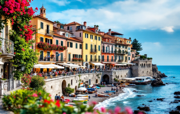 Elly Schlein durante la visita a Sestri Levante