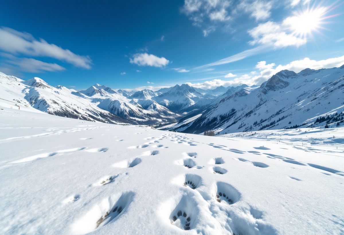 Esercitazione internazionale in Val Pusteria: la volpe bianca
