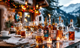 Festa di fine stagione con persone che festeggiano a Reinswald