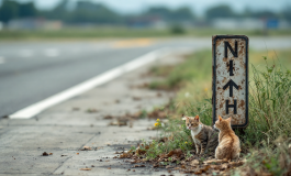 Gatti randagi in salvataggio all'aeroporto di Fiumicino