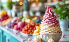 Gelato artigianale tipico di Roma e Napoli