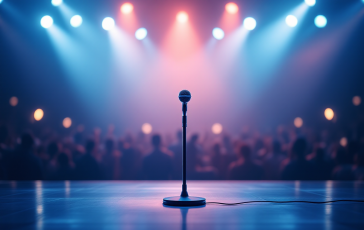 Graziella durante la sua esibizione a The Voice Senior