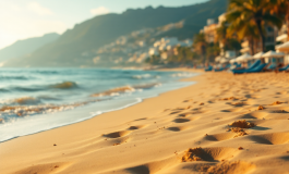 Incendi agli stabilimenti balneari di Ostia con fumo