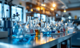 Studente in laboratorio dopo incidente di intossicazione