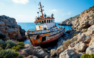 Nave oceanografica incagliata all'isola d'Elba