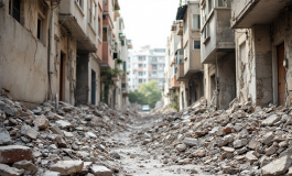 Mappa dei Campi Flegrei con zone sismiche evidenziate