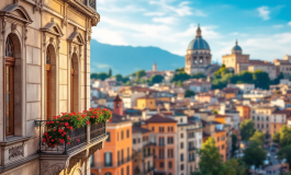 Mappa geopolitica che evidenzia il ruolo dell'Italia