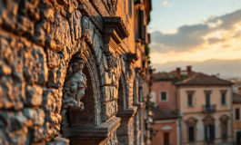 Mappa dell'Italia con focus sulla missione in Ucraina