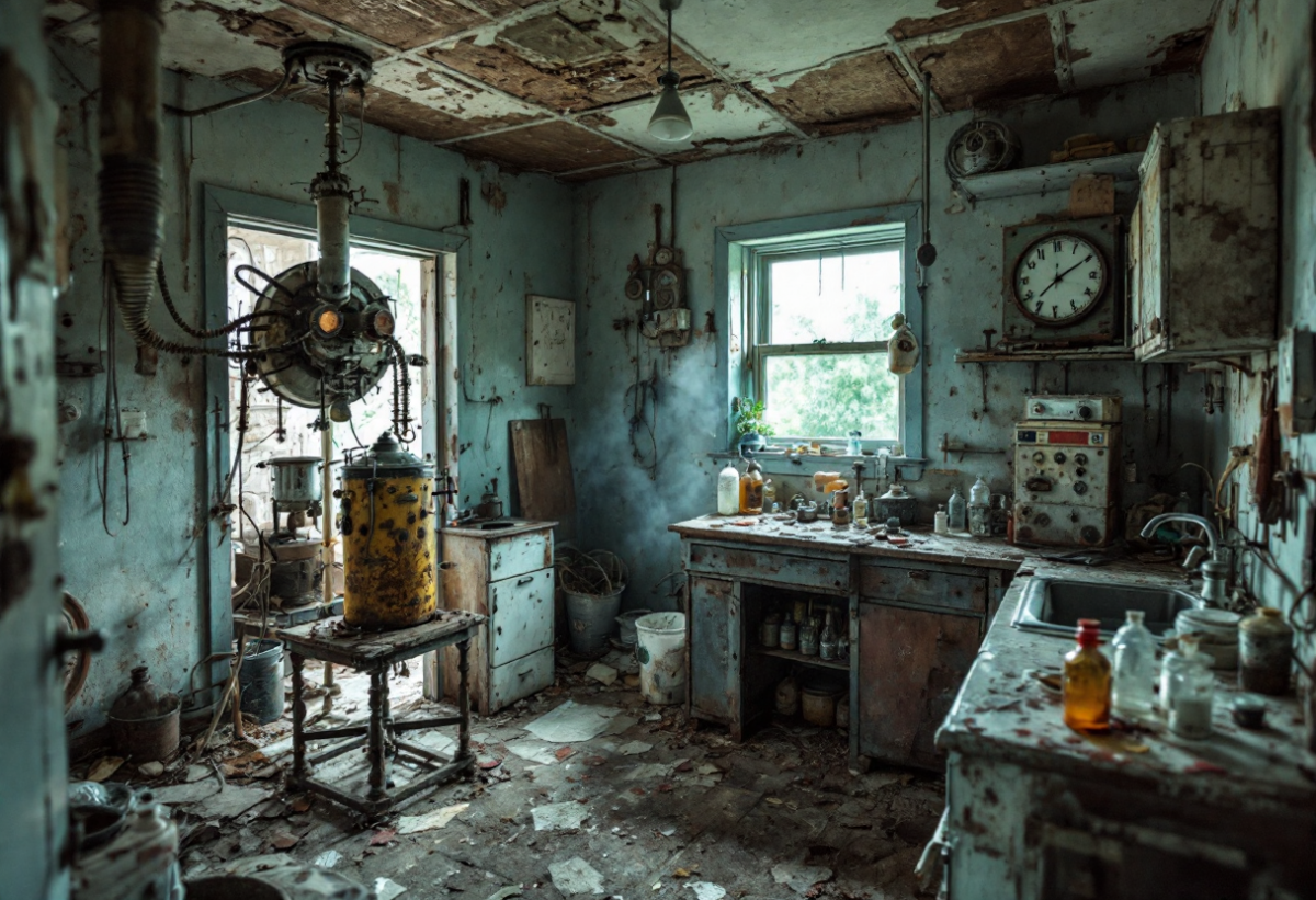 Scoperto un laboratorio clandestino di metanfetamina a Novara