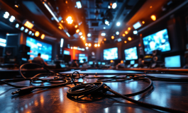 Alfonso Signorini e Beatrice Luzzi in discussione al GF