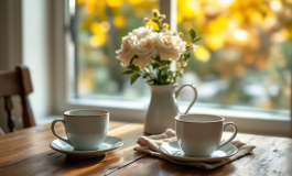 Matteo Viviani e Ludmilla Radchenko durante un evento