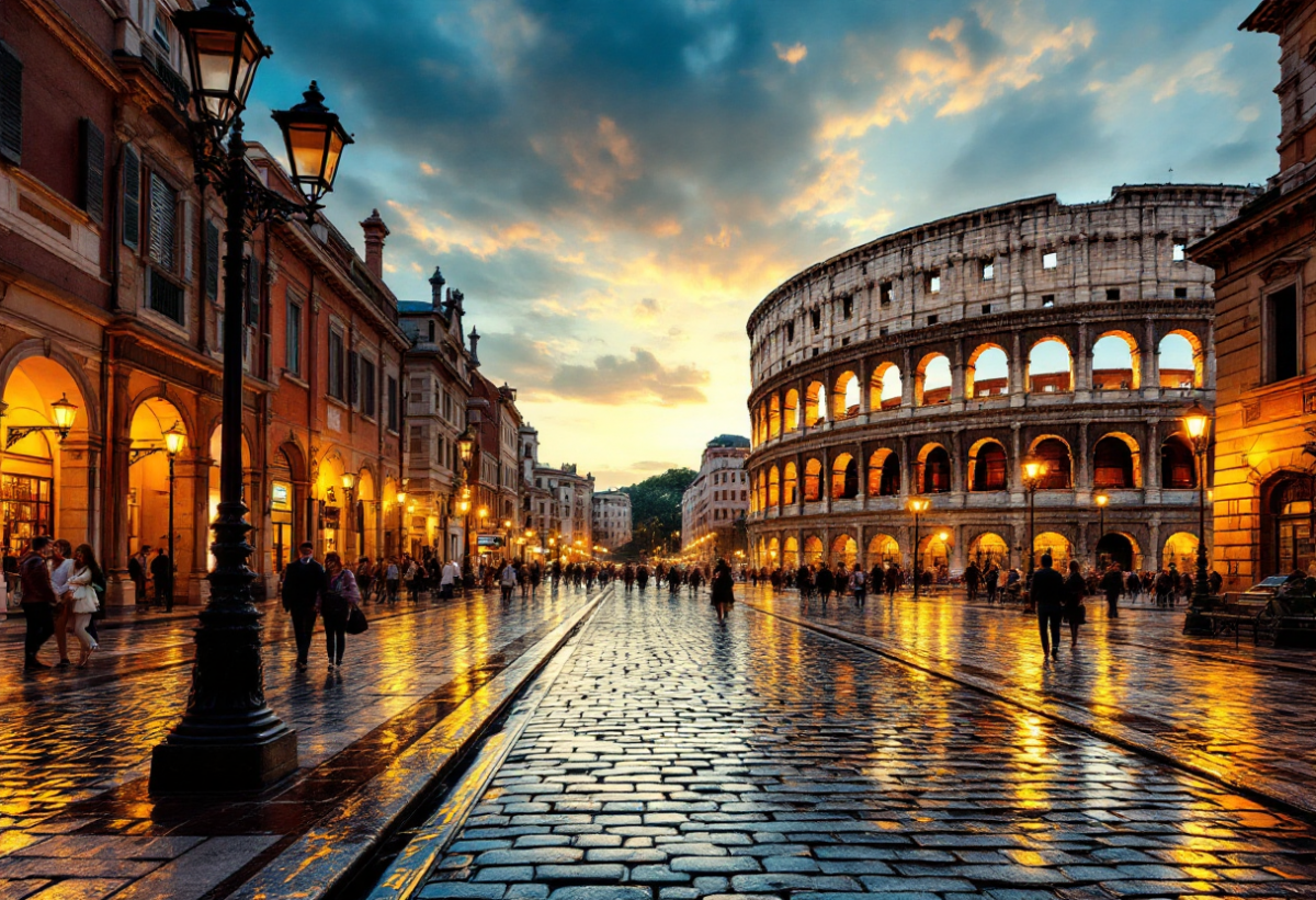 Maxi rissa a Roma: ferito un ragazzo tunisino davanti al Colosseo