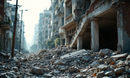 Rosalia De Giosa dopo il crollo a Bari