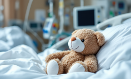 Paola Caruso abbraccia il figlio Michele con amore