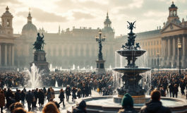 Papa Francesco durante le celebrazioni di Pasqua 2023