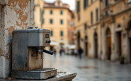 Distributore di caffè rimosso a Pieve di Soligo