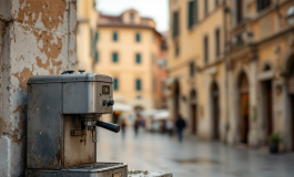 Distributore di caffè rimosso a Pieve di Soligo