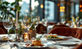 Ristorante di Carlo Cracco con piatti gourmet e atmosfera elegante